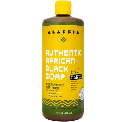 Vista 10 de Autentico jabón negro africano Alaffia, 32 onzas, 32, 1, 1