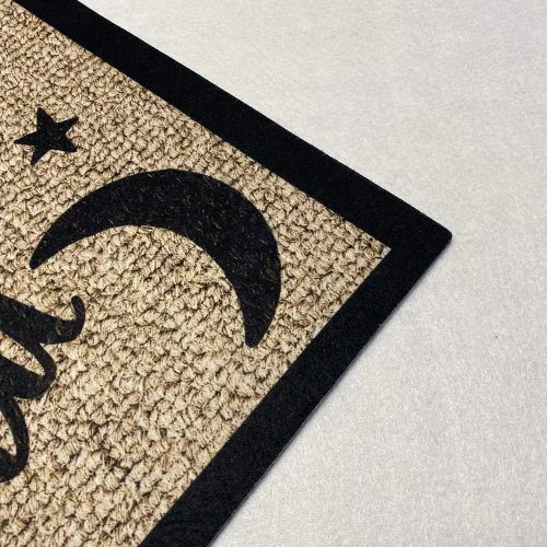 Vista 2 de Alfombra de suelo para perro de Malifong, con diseño de pata de perro, para decoración del hogar, 26.8 x 16.9 in 572