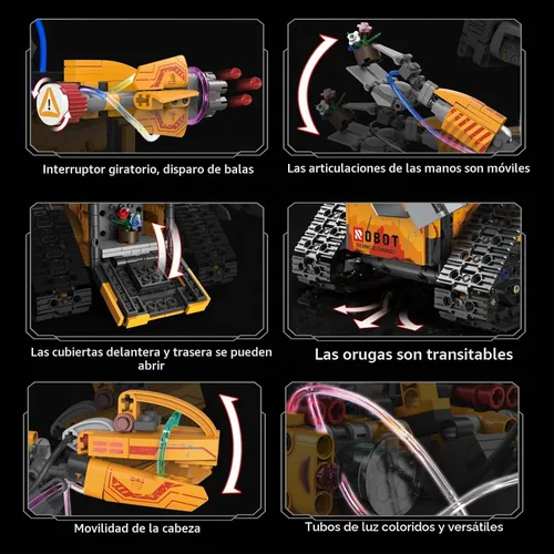 Vista 5 de Kit de construcción de robots STEM, juego de construcción de juguetes