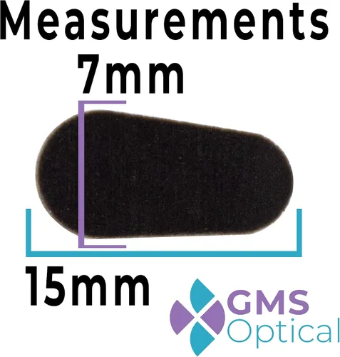 Vista 3 de Almohadillas GMS autoadhesivas suaves de espuma para nariz, No Model, 1, Negro, 1