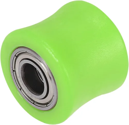 Vista 4 de Motoforti 0.394 in agujero 1.063x1.299 in cadena rodillo polea deslizante tensor rueda guía verde para motocicleta ATV