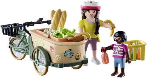 Vista 6 de Playmobil Bicicleta de carga para granjeros