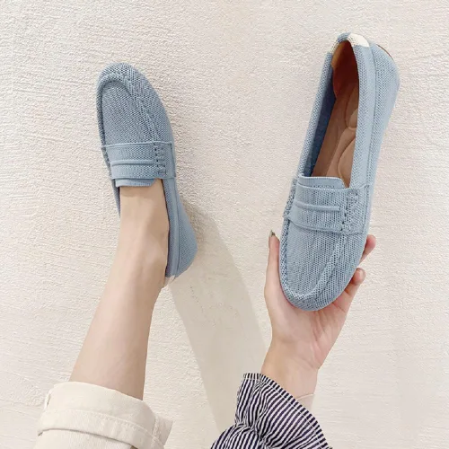 Vista 6 de Stytbtot Mocasines cómodos para mujer, zapatos planos