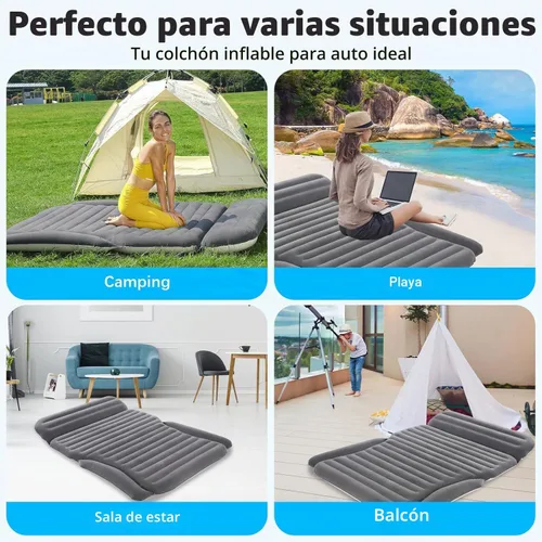 Vista 5 de KMZ SUV - Colchón de aire para automóvil, camión y campamento, juego