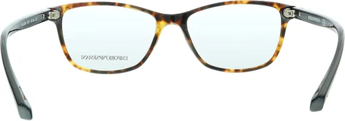 Vista 4 de Gafas graduadas Emporio Armani EA 3099 5677 Blonde HavanaClear Lens