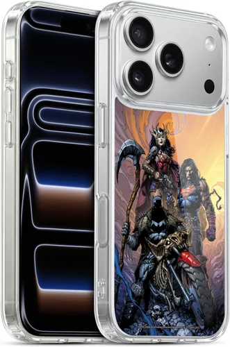 Vista 131 de Head Case Designs Funda de gel con licencia oficial de la Liga de la Justicia DC Comics #10 Darkseid War Comic Book Cover