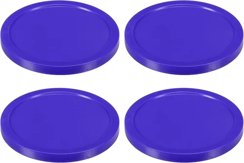 Vista 8 de PATIKIL Air Hockey Pucks Air Hockey - Mesa de juego de repuesto pesado Negro
