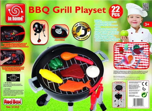 Vista 4 de Redbox Red Box - Juego de parrilla para barbacoa con luz y sonido
