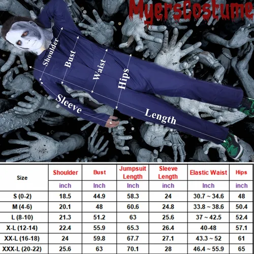 Vista 3 de Máscara de Michael Myers y disfraz de Michael Myers, máscaras de Micheal Myers para adultos, espeluznante micheal myers Halloween, máscara original