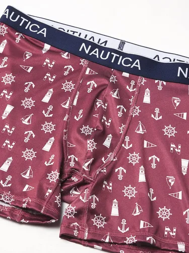 Vista 3 de Nautica Paquete de 4 calzoncillos tipo bóxer para hombre