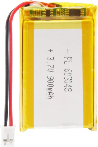 Vista 57 de Batería de 3.7V 200mAh 502025 Li-ion Li-Po recargable de iones de litio con conector de paso de 2P PH 0.079 in