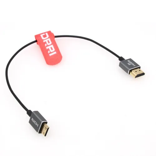 Vista 10 de Cable trenzado de alta velocidad 8K @60Hz 4K @120Hz Mini HDMI a Full HDMI 2.1 para Sony F55 A7S3 A74 Nikon Z5 Z6 Z7 BMPCC4k a monitor Atomos Ninja