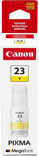 Vista 3 de Botella de tinta negra genuina Canon GI-23, compatible con impresoras Megatank G620