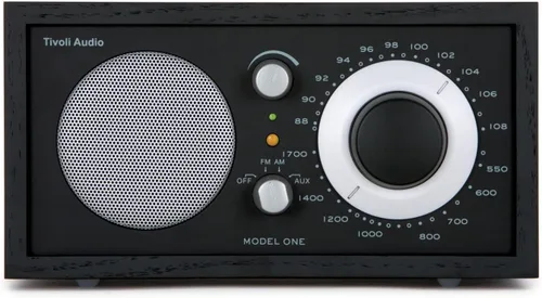 Vista 11 de Tivoli Audio Radio de mesa Model One AM/FM (negro ceniza/plata)
