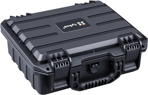 Vista 8 de Lykus HC-3320 Estuche rígido impermeable con espuma, tamaño interno 11.73