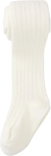 Vista 10 de CHUNG Medias de algodón con pie para niñas pequeñas, gruesas, de invierno, con cable de punto, leggings, medias largas 1 par negro