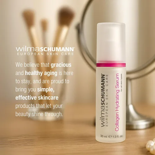 Vista 4 de WILMA SCHUMANN Suero hidratante de colágeno, nutre la piel y reduce las líneas finas y arrugas, suero facial para todo tipo de piel, suero facial