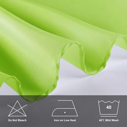 Vista 6 de Mantel de poliéster lavable de 132 pulgadas, resistente a las manchas y a las arrugas, mantel decorativo para mesa de comedor, fiestas de bufé