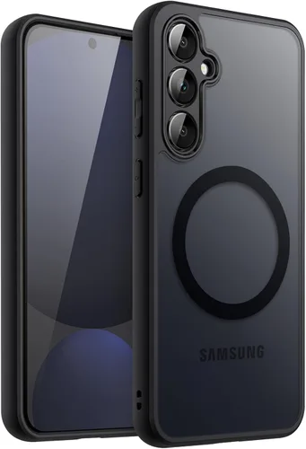 Vista 14 de JETech Estuche magnético para Samsung Galaxy S24 5G, compatible con MagSafe, funda protectora para teléfono con parte trasera translúcida y mate a