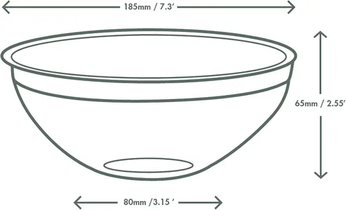 Vista 3 de Vegware Ensaladera de ácido poliláctico compostable a base de plantas de 24 onzas, serie 185 (caja de 300)