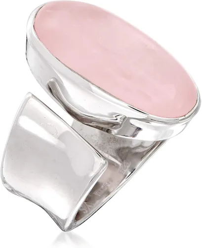 Vista 3 de Ross-Simons Anillo envolvente en plata de ley Piedra preciosa Ónix