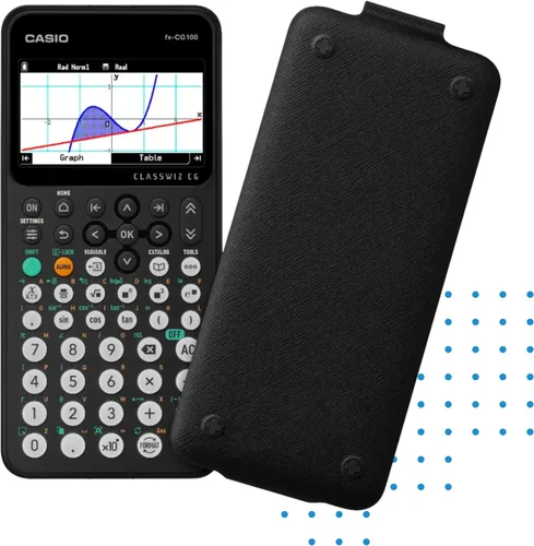 Vista 2 de Casio Fx-CG100 ClassWiz® Calculadora gráfica a color con gráfico 3D y Python Pantalla grande de alta resolución, funciones básicas y avanzadas