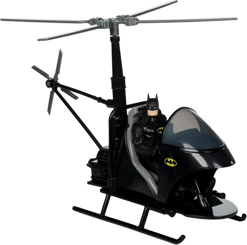 Vista 6 de McFarlane Juguetes - DC Super Powers Batman con Batwing y Whirlybat, pack de 3, etiqueta dorada, Exclusivo de Amazon