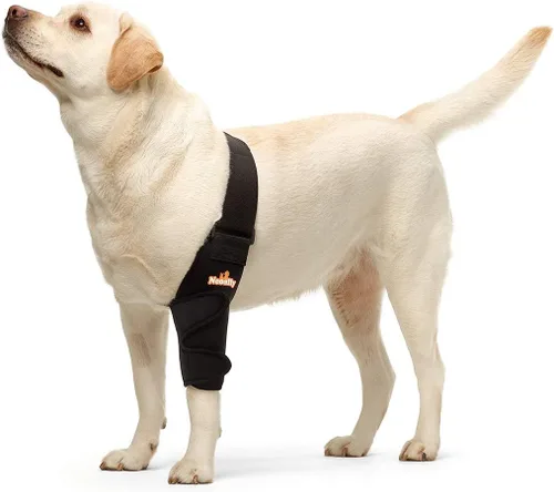 Vista 8 de NeoAlly Almohadillas Protectoras de Coderas para Perros para Soporte de Codo y Hombro Canino, Higroma de Codo, Displasia, Osteoartritis, Callos