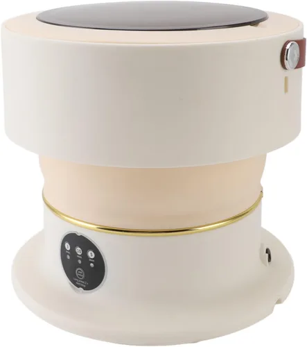 Vista 8 de Foldable Washing Machine, 8L Mini Washer Machine Portable Washing Machine with Rotating Dryer for Camping Travel Apartment Dormitory, Laundry Washer