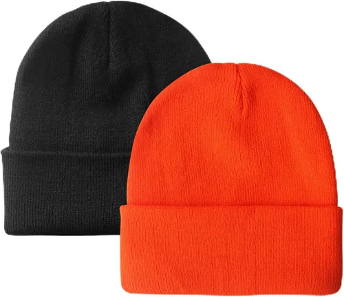 Vista 30 de NPQQUAN Unisex Beanie Hats for Men Women Winter Knit Beanies