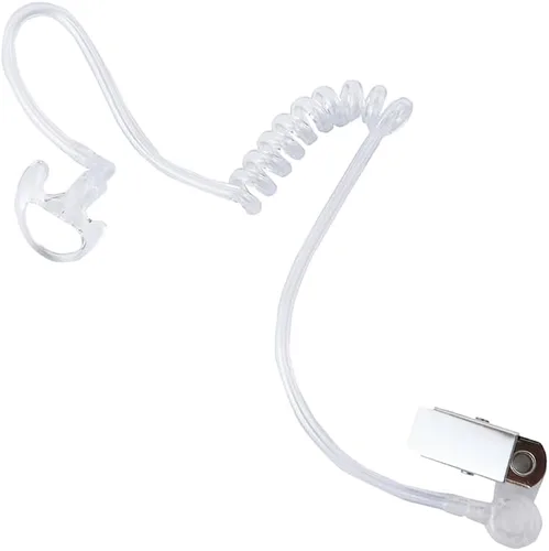 Vista 4 de Auriculares de vigilancia de tubo acústico encubierto de 2 cables Kit de micrófono PTT compatible con Motorola XPR3500e XPR3000 XPR3300 XPR3300e