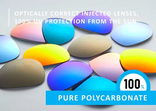 Vista 6 de Lentes de repuesto polarizadas para gafas de sol Rayban Justin RB4165 (2.126 in) - Fabricado en Estados Unidos