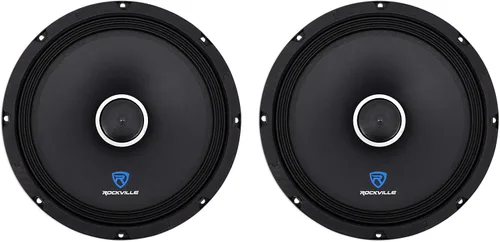 Vista 12 de Rockville RXM64 6.5 "150w 4 ohmios controlador de bajos medios altavoz de audio para coche de rango medio