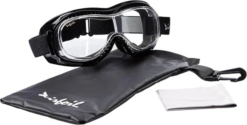 Vista 7 de Pacific Coast Airfoil - Gafas de equitación acolchadas para colocar sobre las gafas