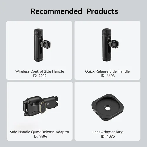 Vista 3 de SMALLRIG Adaptador de señal de audio tipo C a tipo C para iPhone 15 Pro Series Video Cage, por lo que es conveniente el uso del micrófono al