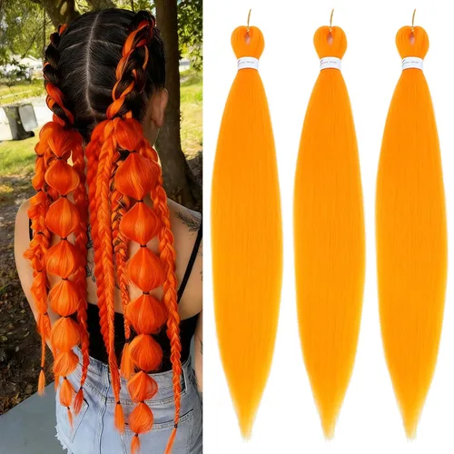 Vista 13 de Firstcyh Hair Cabello trenzado preestirado de 12 pulgadas, cabello trenzado 1B para mujeres negras, 8 paquetes de cabello trenzado bohemio