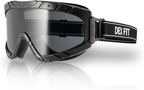 Vista 13 de DEX FIT Gafas de seguridad SG220, protección ocular contra salpicaduras químicas y de laboratorio de visión amplia, antivaho y resistentes a