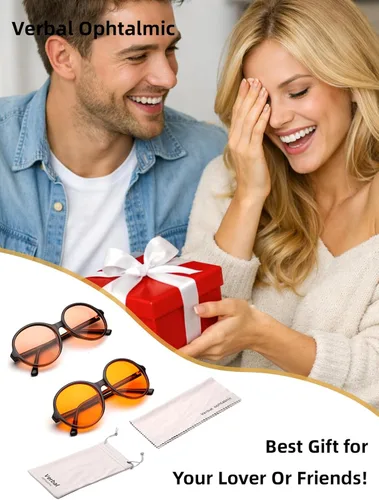 Vista 13 de FL-41 y FL-60 Migraña Sensibilidad Luz Azul Gafas Mujeres