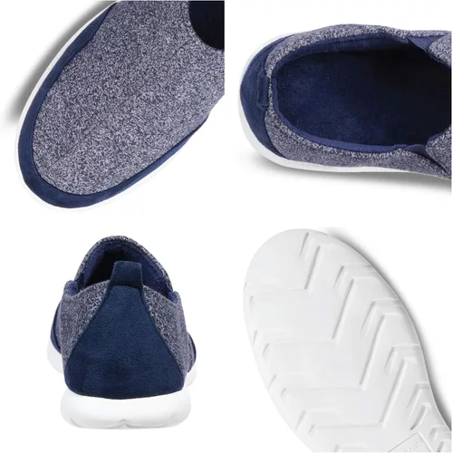 Vista 2 de isotoner Zenz - Zapatos casuales para hombre, ligeros y deportivos de punto sin cordones
