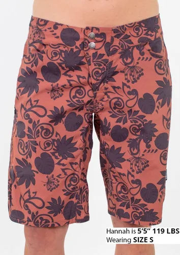 Vista 7 de Club Ride Apparel Savvy - Pantalones cortos de ciclismo para mujer, entrepierna de 11 pulgadas Cachemira caoba