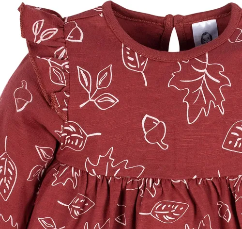 Vista 3 de Gerber Paquete de 2 vestidos de manga larga para bebé niña