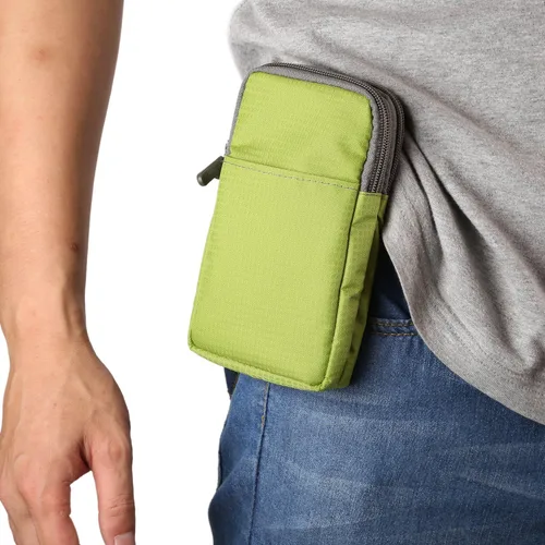 Vista 12 de Bolsa vertical de cintura para teléfono celular, funda de hombro para teléfono celular, bolsa de mensajero de hombro para teléfono celular