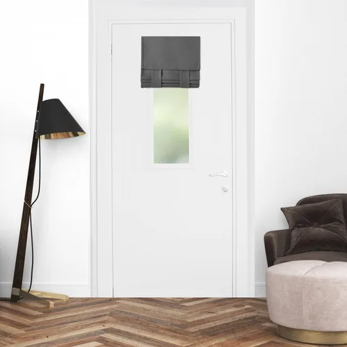 Vista 11 de Cortinas para puerta de aula, cortina de ventana con protección total de privacidad, panel de ventana opaco sólido, para puertas de vidrio, puertas