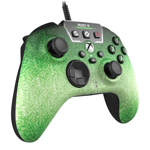 Vista 12 de Turtle Beach REACT-R Wired Game Controller Officially Licensed for Xbox Series X & S, Xbox One, and Windows 1011 PCs Pixel