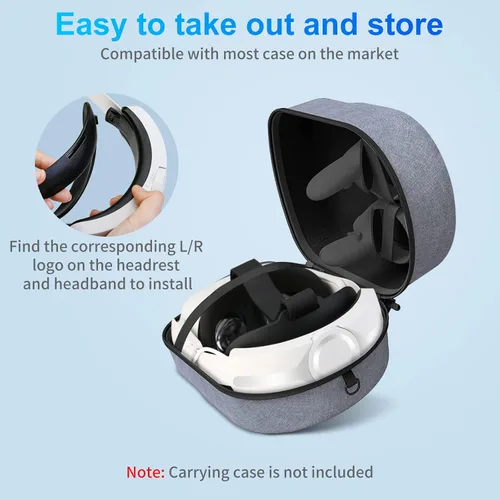 Vista 6 de Ponywalk Head Strap with Battery Pack for Oculus Quest 2 Built-in 6000mAh Extend 5 Hours Comfortable Playtime for Meta Quest 2 Adjustable Elite