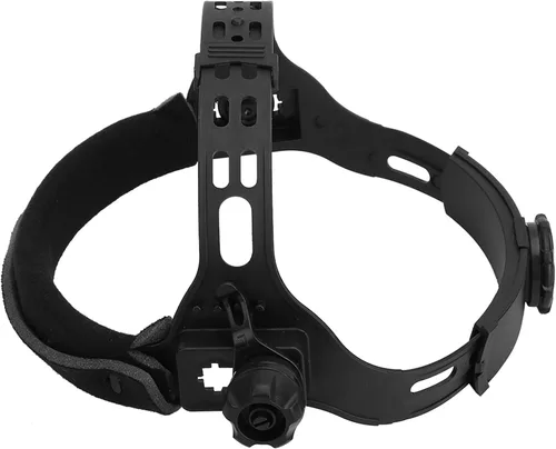 Vista 8 de Casco de repuesto para cascos de soldadura de oscurecimiento automático, diadema de ABS ajustable con acolchado cómodo, ajuste universal para Negro