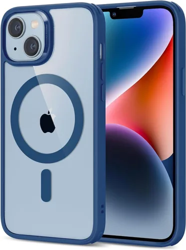 Vista 27 de ESR Funda para iPhone 14 Pro, compatible con MagSafe, protección de grado militar a prueba de golpes, resistente al amarillamiento, funda magnética