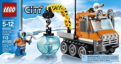 Vista 2 de LEGO City Arctic Ice Crawler 60033 - Juguete de construcción