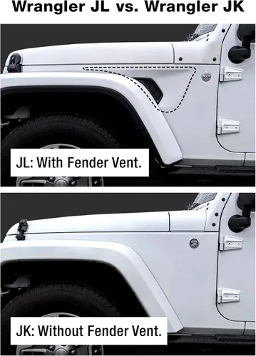 Vista 2 de TYGER kit de blindaje con estrellas para Jeep Wrangler JK 2 puertas 2007-2017 Negro texturado Estribo lateral Barras para laterales