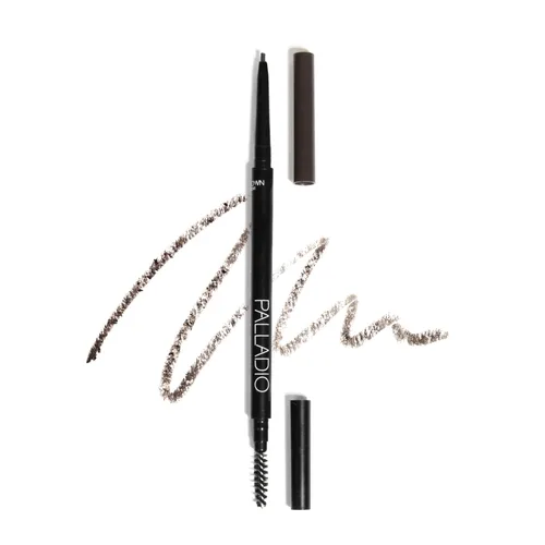 Vista 9 de Palladio Beauty - Lápiz definidor de cejas, lápiz de cejas ultra preciso con poder de larga duración, brocha de carrete mezcla color para un acabado
